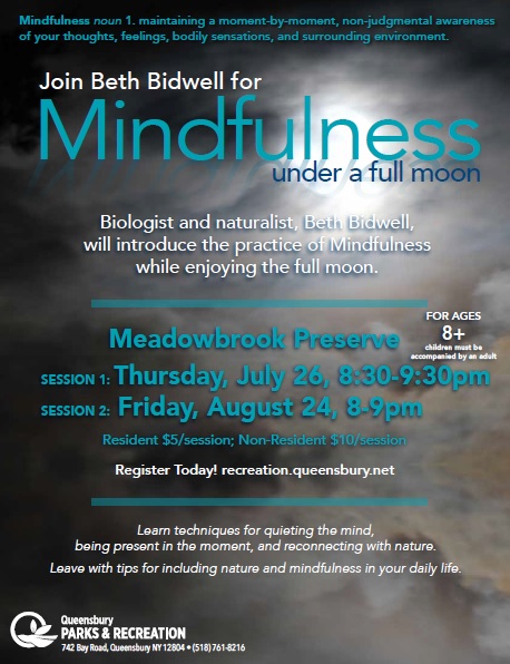 Mindfullness Under a Full Moon Mindfullness Under a Full Moon