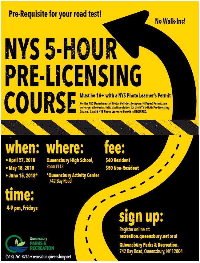 NYS 5-Hour Pre-Licensing Course NYS 5-Hour Pre-Licensing Course