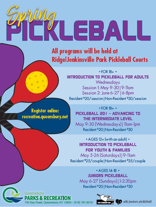 Spring 2018 Pickleball Spring 2018 Pickleball