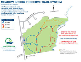 Meadowbrook Preserve Map