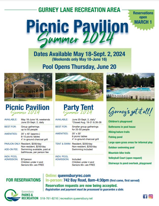 Pavilion & Tent Rental Flyer