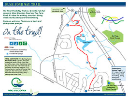 Rush Pond Way Trail Map